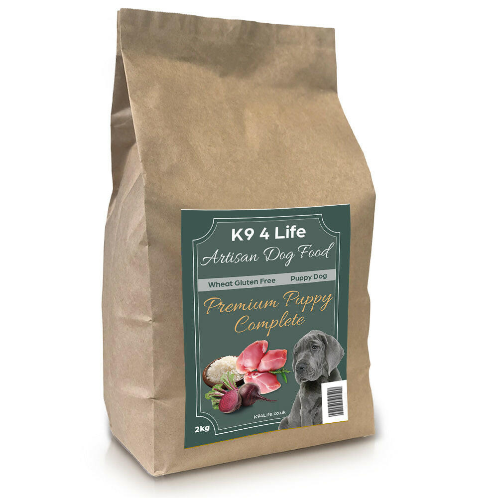 K9 4 Life Artisan PUPPY COMPLETE Premium Dog Food - Wheat Gluten Free - 2KG