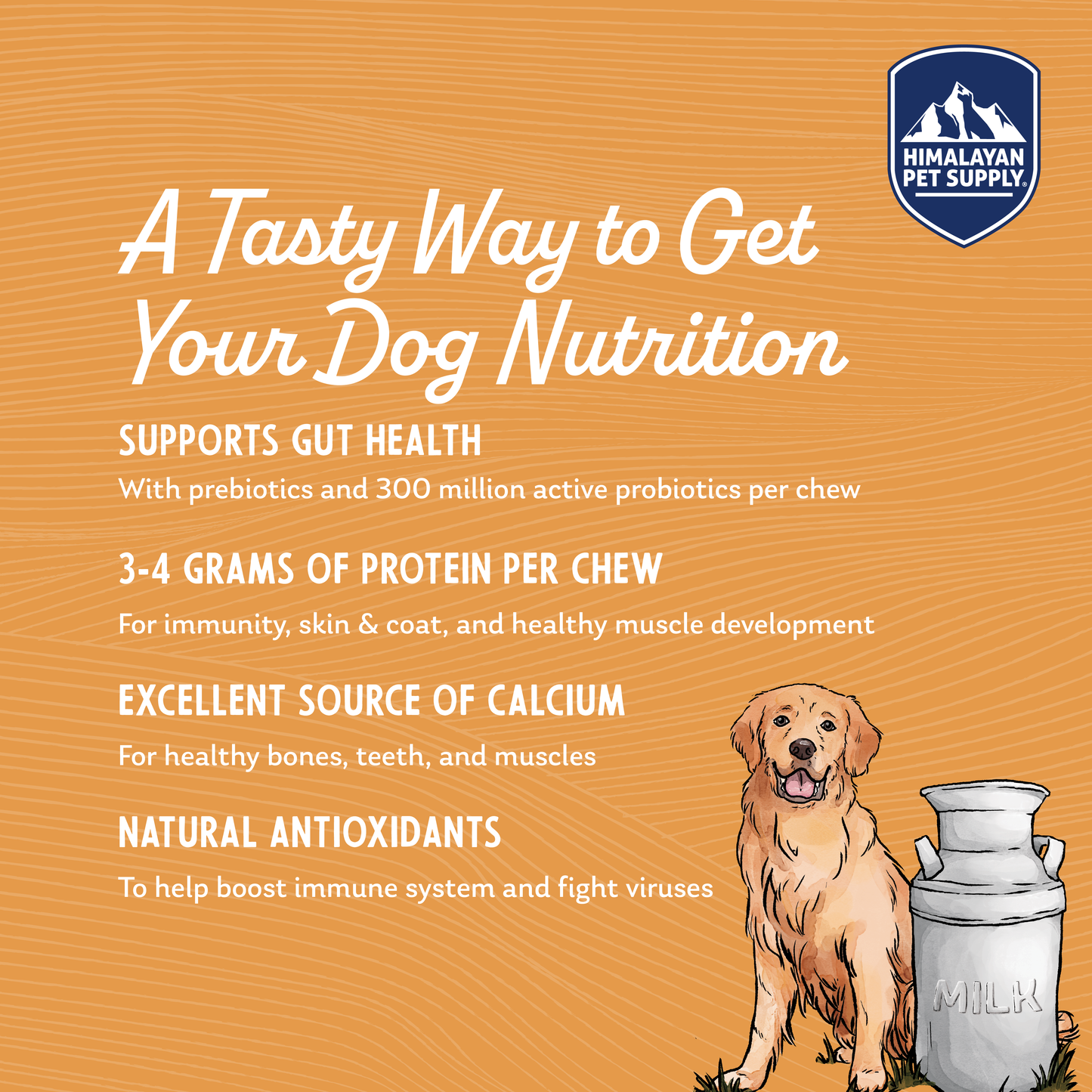 FREE Himalayan Dog Yoghurt Stick PEANUT BUTTER Sample Natural Pre and Probiotic Softer Chew - 1 x Stick (not full pack) Free Sample with Orders Over £10