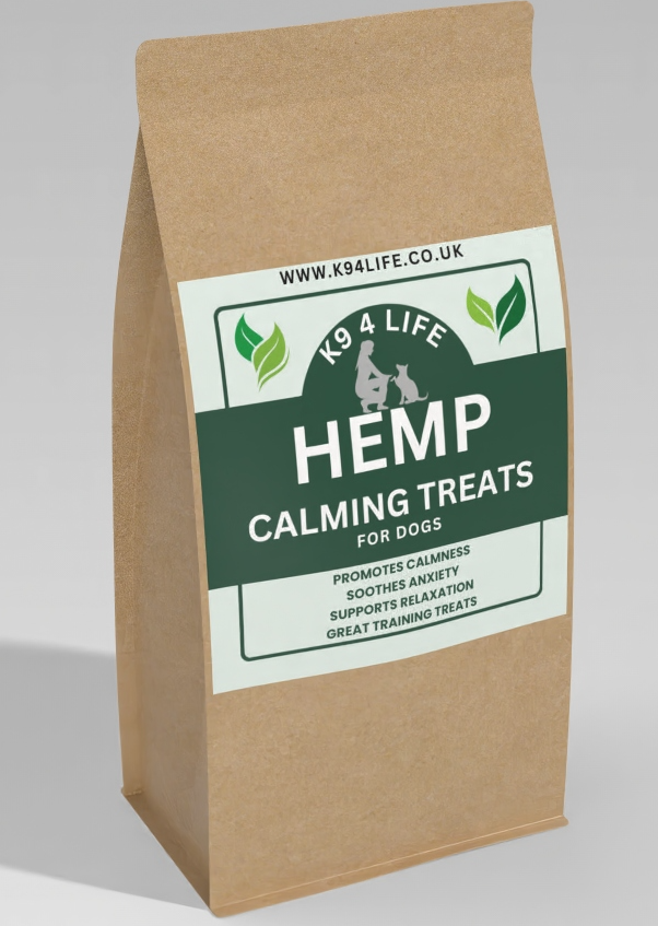 Dog Hemp Chews Calming Treats for Dogs Anxiety Stress Training Treats - Chicken - 320g