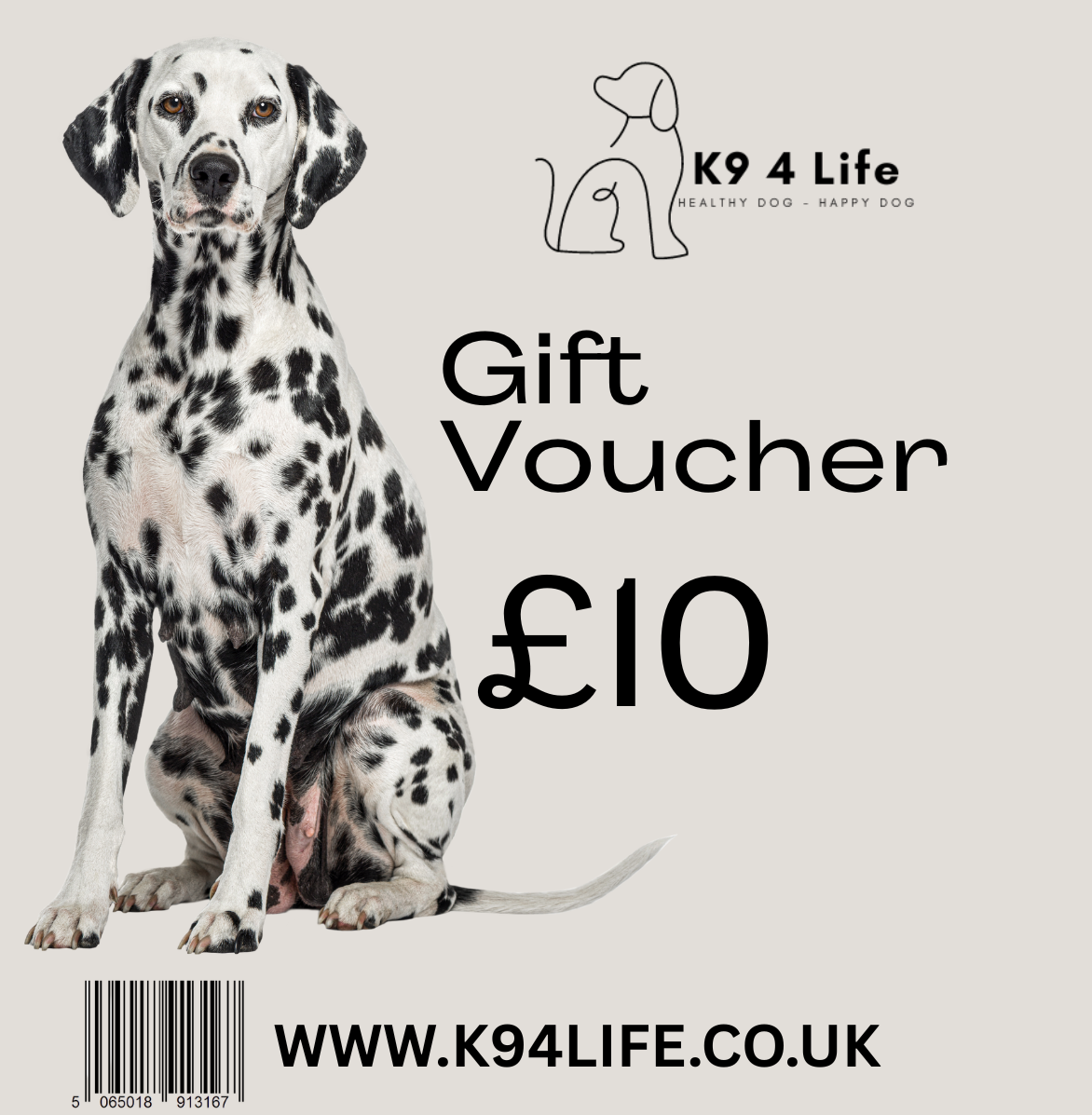 K9 4 Life Gift Card