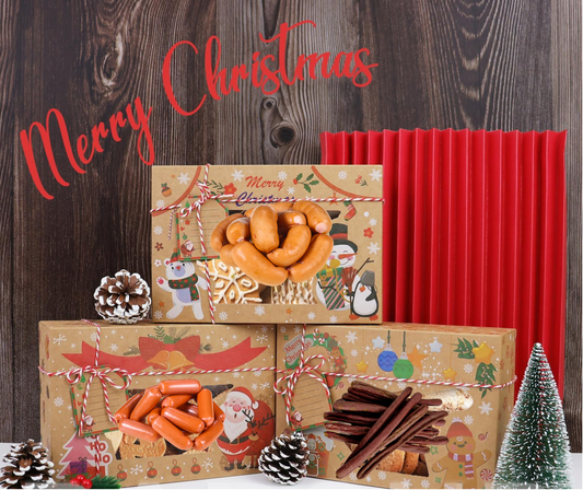 The Ultimate Christmas Gourmet Treat Gift Box For Dogs