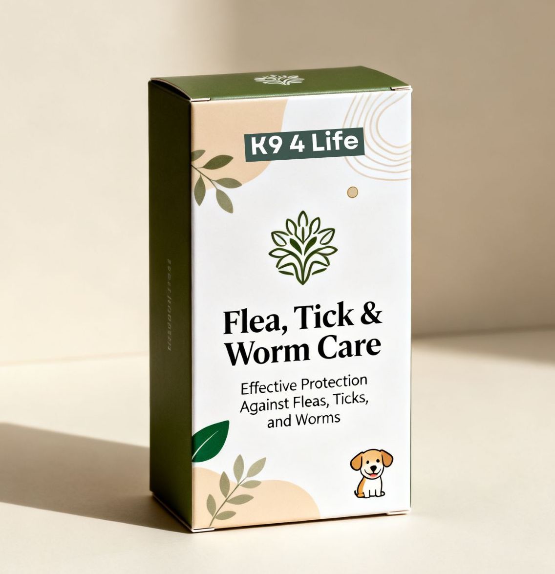 Flea, Tick & Worm Treatment Protection, Spot On For A Happy Dog.