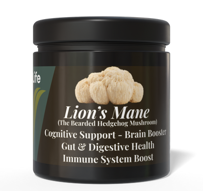 K9 4 Life Lion’s Mane Mushroom Powder For Dogs - Brain Booster, Digestion & Immunity
