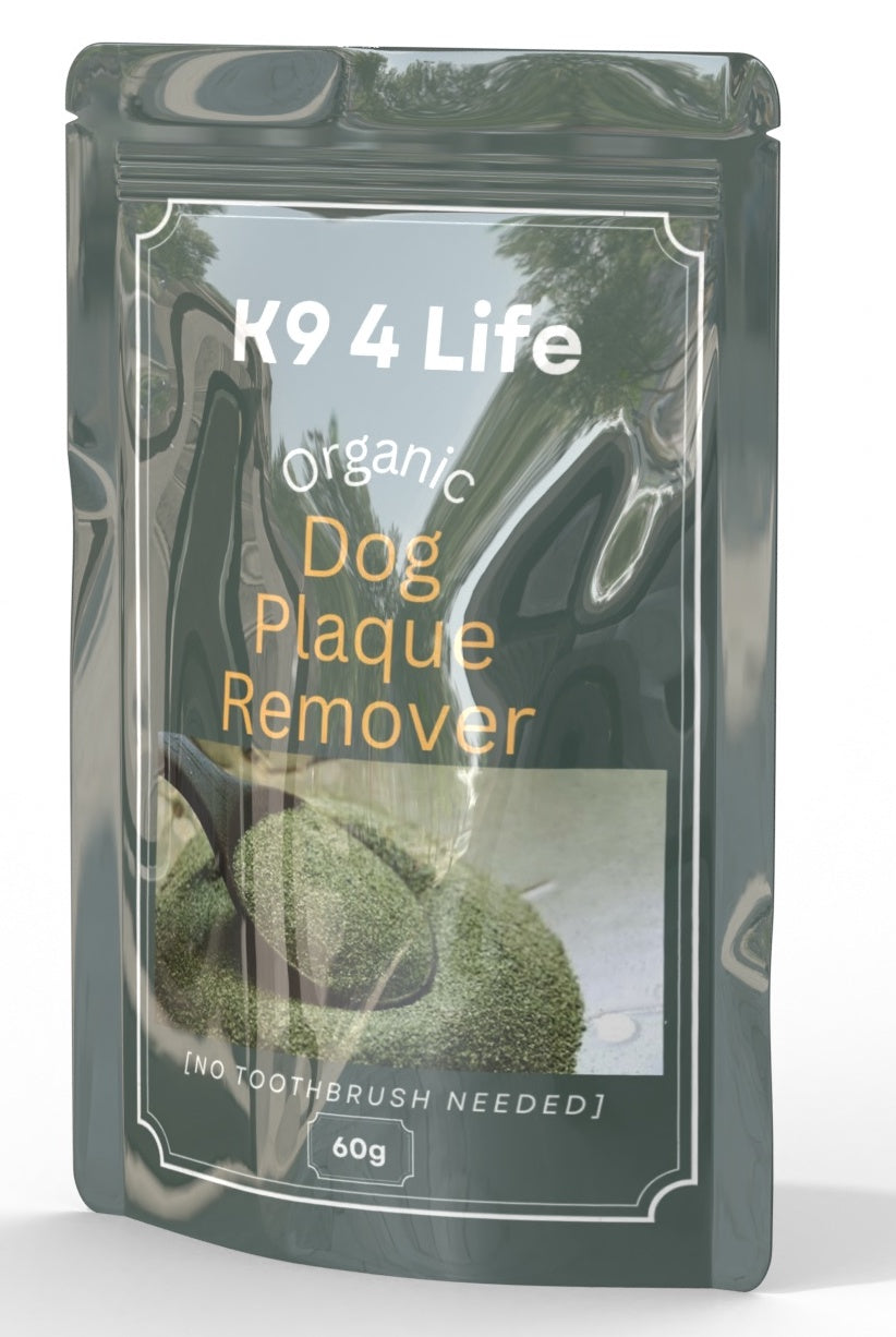 Plaque Off and Tartar Remover for Dogs Dental Care for Healthy Teeth and Gums 60g