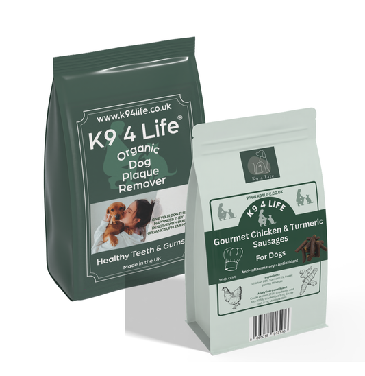 Plaque Remover For Dogs With Free Chicken & Turmeric Sausages