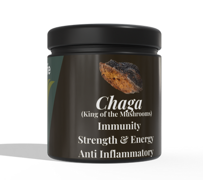 K9 4 Life Chaga Mushroom Powder For Dogs - Energy, Immune System & Anti Inflammatory