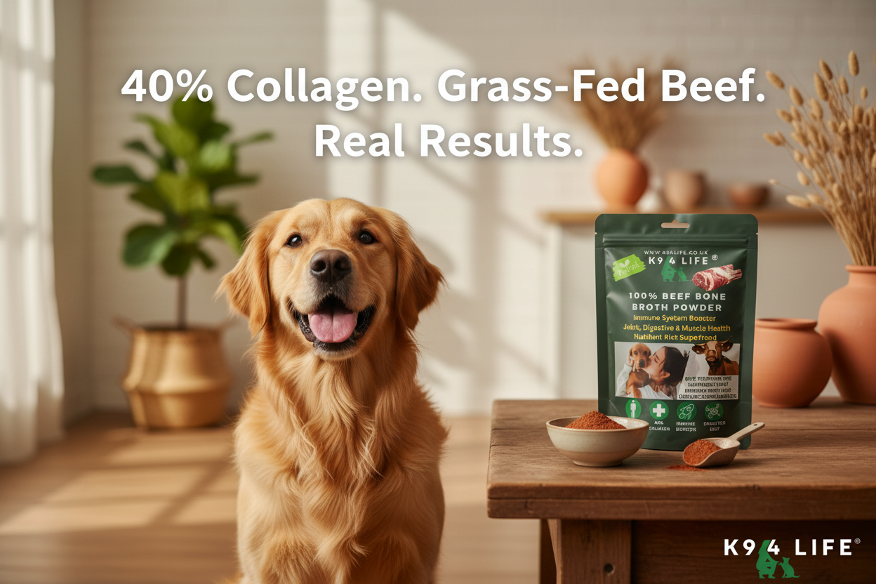 K9 4 Life Beef Bone Broth Meta Ad