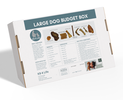 Natural Dog Treats Premium Selection Box for Larger Dogs - Amazing Value