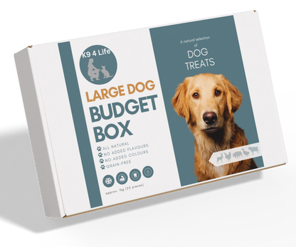 Natural Dog Treats Premium Selection Box for Larger Dogs - Amazing Value