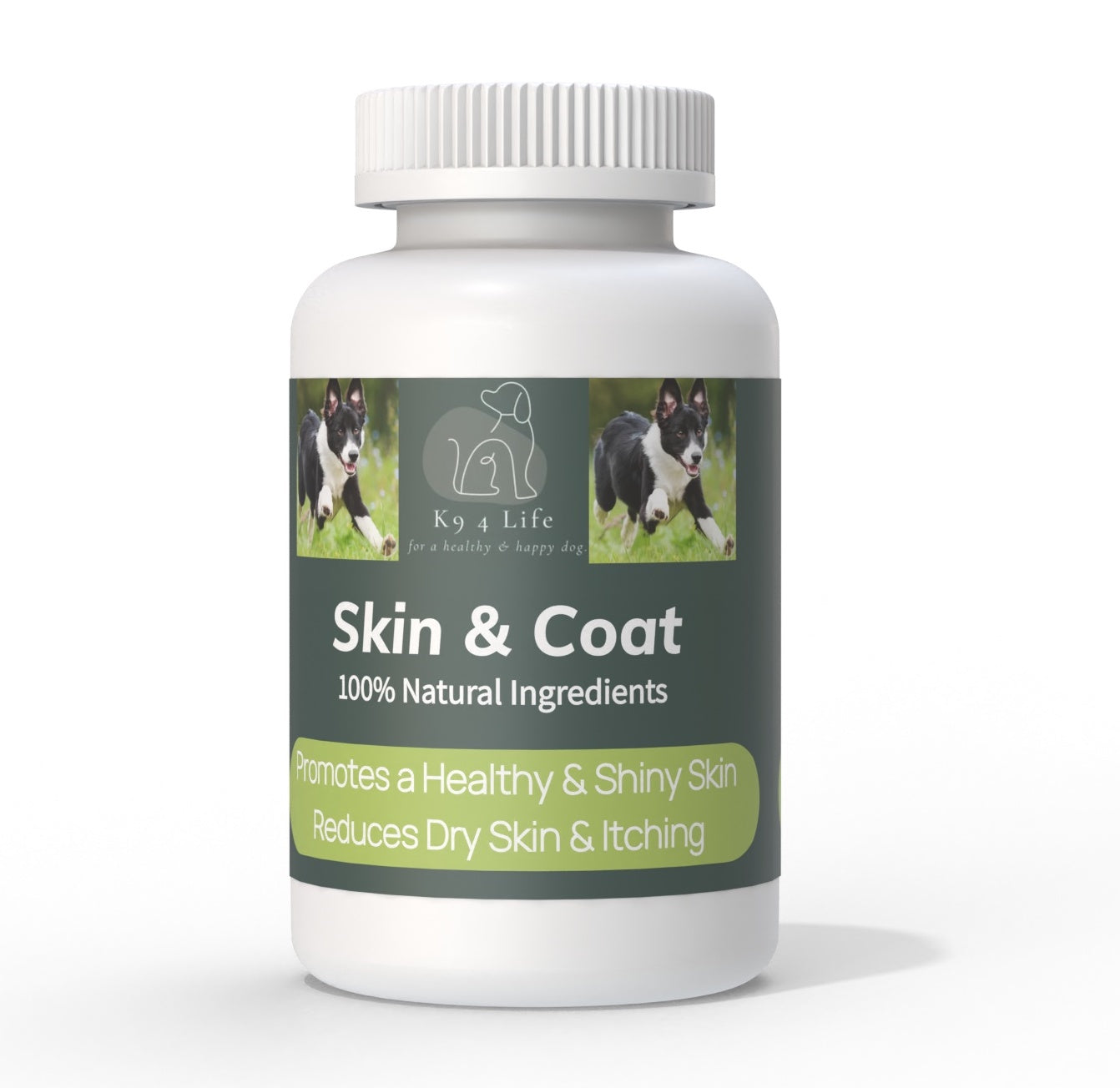 Premium Organic Salmon Oil For A Dogs Healthy Skin & Coat To Help Stop Itching & Scratching